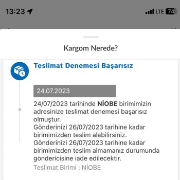 MNG Kargomu Teslim Etmiyor