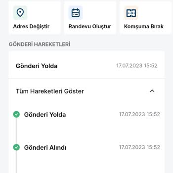 Trendyol Express Kargom 9 Gündür Hareketsiz