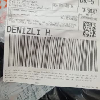 MNG Kargo 2 Poşetten Biri Kayıp