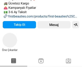 First Beauties Instagram Sayfasının Parayı Alıp Engellemesi
