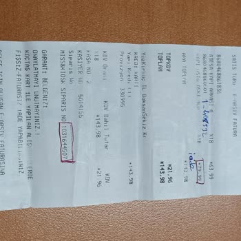 Koçtaş Ürün İadesinden Sonra Firma Paramı Yatırmıyor
