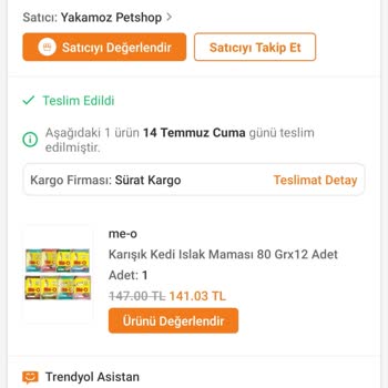 Trendyol Para İadem 13 Gündür Yapılmadı Ve İade Hakkında Oyalıyor