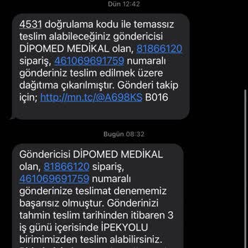 MNG Kargo Kargomun Elime Ulaşılmaması