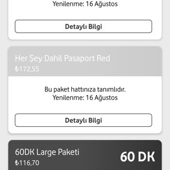 Vodafone Yurt Dışı Kullanım Ücretlendirme Bilgisi Eksik Veya Hatalı.