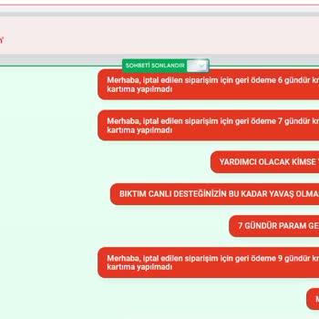 Tıkla Gelsin Para İadesi Yapılmıyor