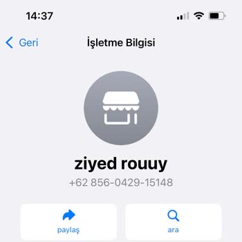 WhatsApp +62 856 0429-15148 Kodlu Yabancı Bir Numaradan WhatsApp Mesajı