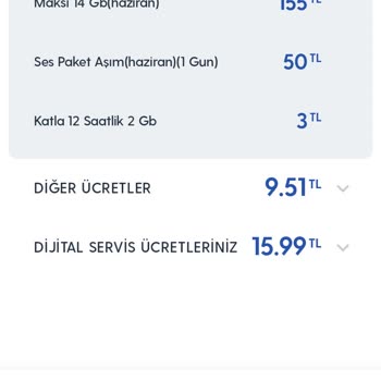 Turkcell Bilgilendirme Olmadan Yüklenen Ses Aşım Paketi
