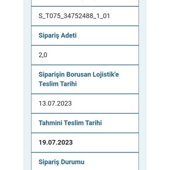 Borusan Lojistik Kargoyu Teslim Edemiyorlar