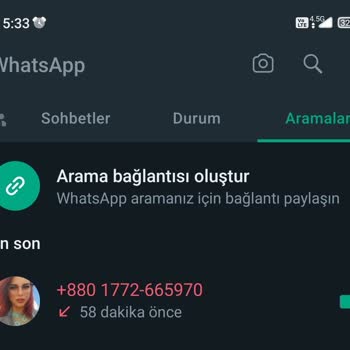 WhatsApp Hesabıma Yabancı Numaradan Yapılan Görüntülü Arama Şikayeti