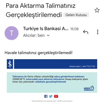 İş Bankası Kafasına Göre İşlemleri İptal Ediyor Para Çekiyor!