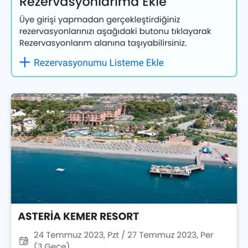 Asteria Kemer Resort İhmal Ve Mağduriyet