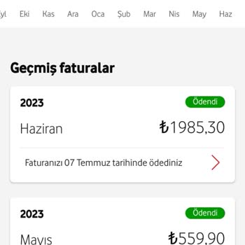 Vodafone Her Şey Yanımda Uygulama Üzerinden Cihaz Aldım İptal Ettim 2 Aydır Uğraşıyorum.