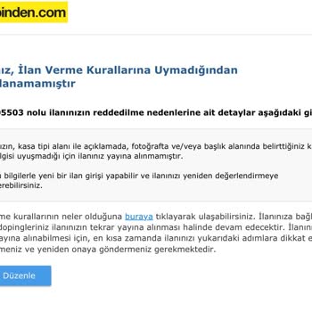 Sahibinden Saçma İlan Tutumları