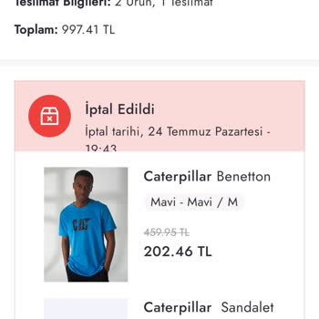 Boyner Ürün Teslimatında Fiyat Farklılığı