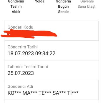 Sendeo Teslim Edilemeyen Kargo
