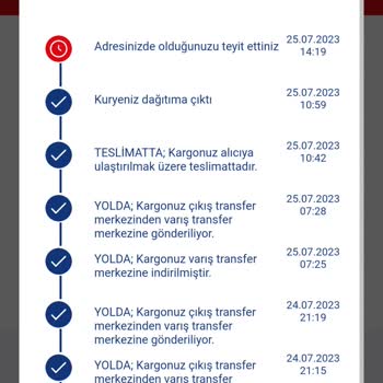 Aras Kargo Kurye Yine Adrese Teslim Etmedi