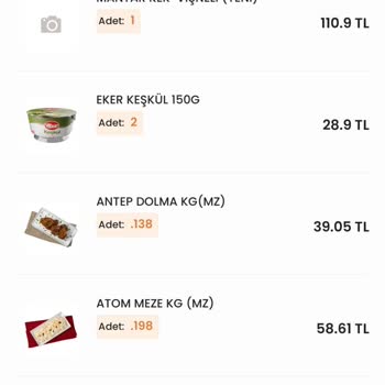 Migros Açık Meze Mağduriyeti