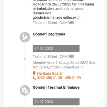 MNG Kargo Çamdibi Şubesi Gönderi Teslim Edilmemesi