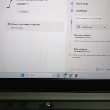 Hepsiburada Parasını Ödediğim Ürünümü Göndermiyor...