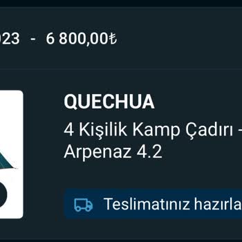 Decathlon Siparişim Kargoya Verilmedi