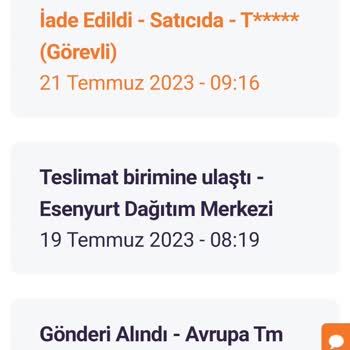Hepsijet Siparişlerim Adresime Gelmeden İade Edildi