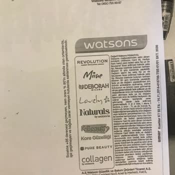 Watsons 14 İş Günü İçinde Alınmayan İade