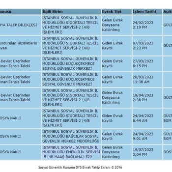 SGK EYT Emeklilik Başvurusu!