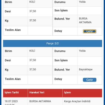 Sürat Kargo'nun Teslim Edilmeyen Kargosu