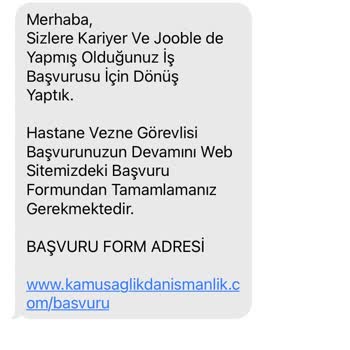 Jooble Hastane Vezne Görevlisi