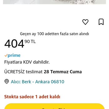 Amazon Siparişin Kargoya Verilmemesi