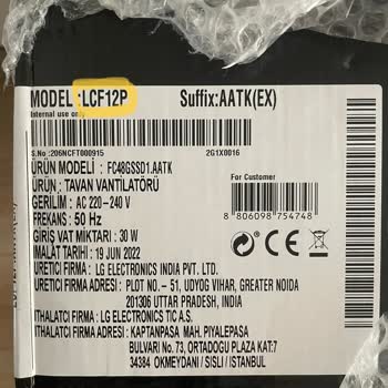 LG Montaj Servis Sıkıntısı