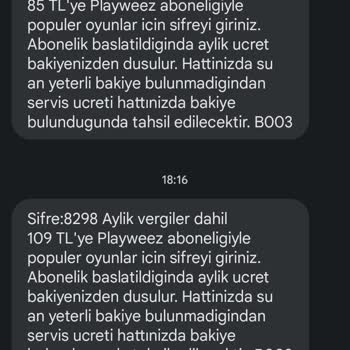 Playweez Aboneliği Haksız Kazanç