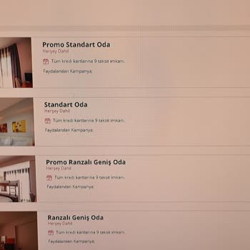 Karya Family Resort Promosyon Oda Seçtirip Pahalı Oda Satıyor