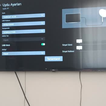 LG UHD Al Thinq Televizyon Kanal Kurulum Sorunu