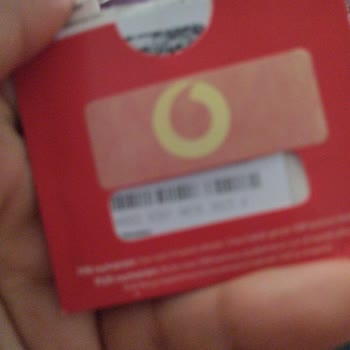 Vodafone Sim Kart Başvurumun İptali