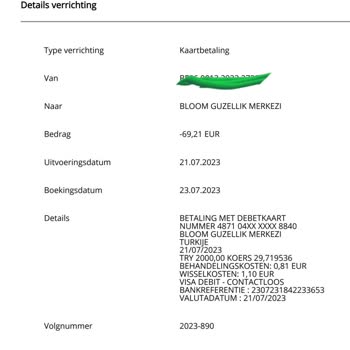 Bloom Hair Lounge Tarafından Anlaşma Dışında Fazladan Ödeme Alınması