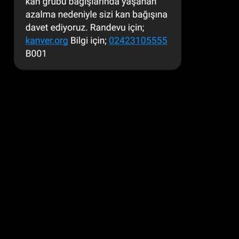 Türk Kızılay Sürekli Mesaj Atıyor