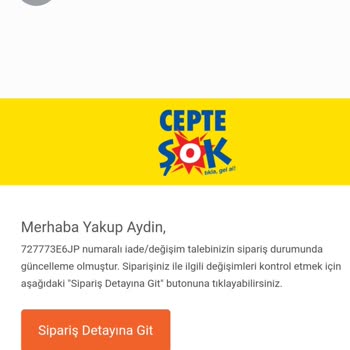 Şok Market Mobil TV Satıyor, Sonra İptal Edip İade Mesajı Atıyor
