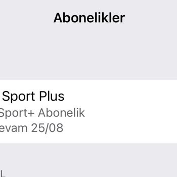S Sport Plus Ssport Plus Ücretini Ödememe Rağmen Üyeliğini Aktive Etmedi