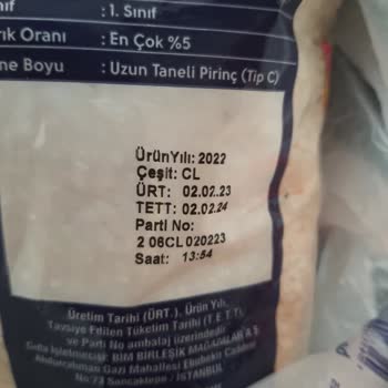 BİM Pirinç Böcekli Çıktı