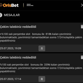 Oris Bet Pişmanlığı!