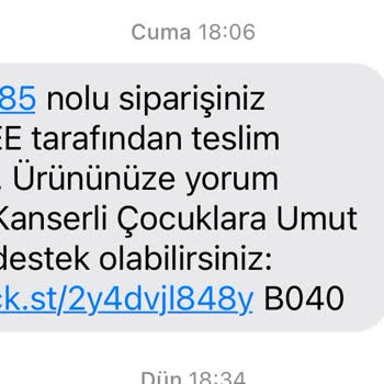 Çiçek Sepeti'nden Ürün Almak Pişmanlık