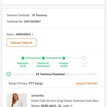 Trendyol'dan Gelmeyen Ürün İçin Ücret İadesi