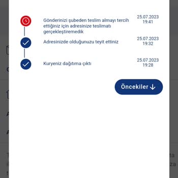 Aras Kargo'dan Teslim Edilmeyen Kargo