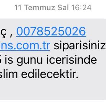 Watsons Ürünü Teslim Etmeyip İade Olarak Geri Gönderdi
