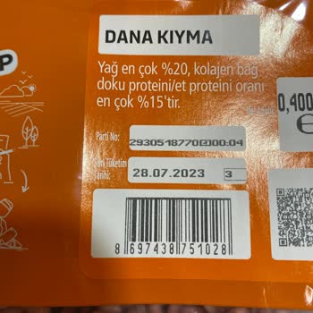 Migros SKT Geçmiş Bozuk Kıymalar