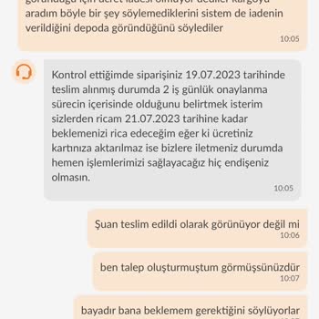 Trendyol İadem İki Aydır Onaylanmıyor.