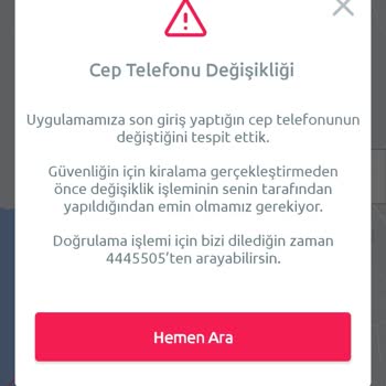 Tiktak Kirala Hizmet Merkezine Ulaşamıyorum!