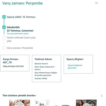 Amazon 2 Haftadır Ürünümü Göndermiyor