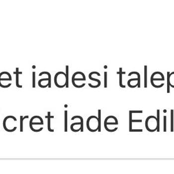 Apple App Store Ücret İadesi